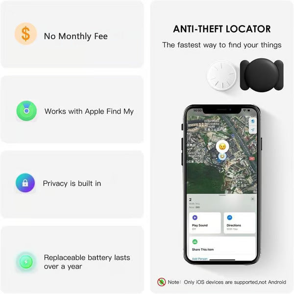 Mini Trackers Device with Weatherproof Magnetic Case