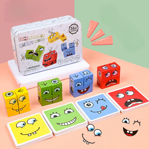 🎅3D Face Changing Jigsaw Puzzle