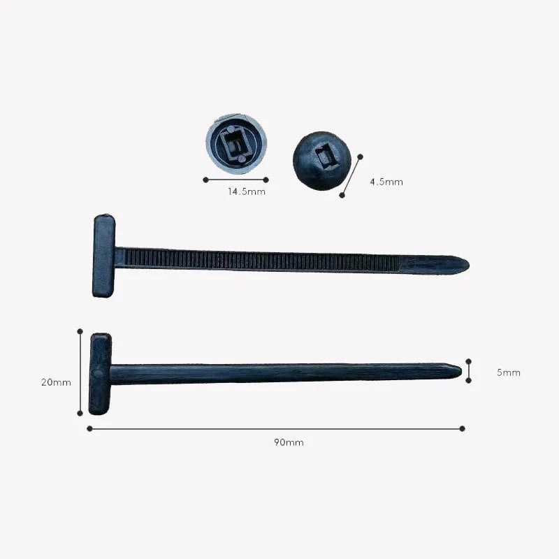 🔥Super Discount! Under $0.2 Per Serving-Nylon Universal Cable Tie Buckle